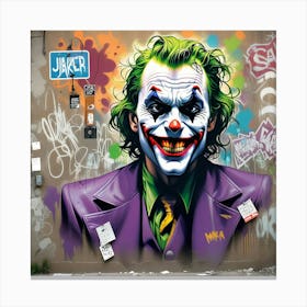 Joker 7 Canvas Print