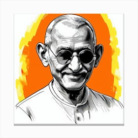 Gandhi Canvas Print