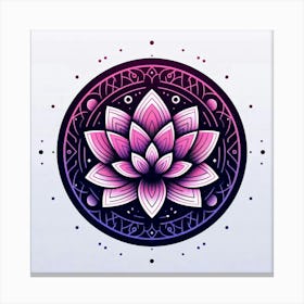 Lotus Flower 117 Canvas Print