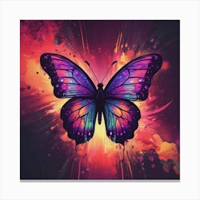 Butterfly Painting 221 Canvas Print