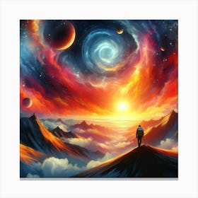 Astral Aura 10 Canvas Print