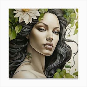 Angelina Jolie Canvas Print