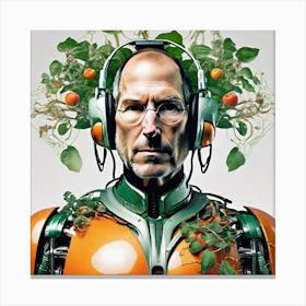 Apple Steve 4 Canvas Print