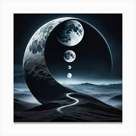 Yin Yang 5 Canvas Print