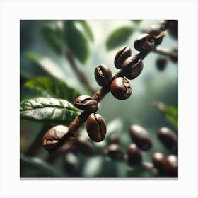 Coffee Beans 78 Canvas Print