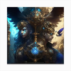 Steampunk Canvas Print