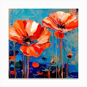 Poppies 36 Canvas Print