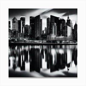 New York City Skyline 16 Canvas Print