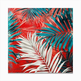 Tropical Leaves 73 Canvas Print