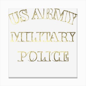 Us Army Military Police Nzkf5 Canvas Print