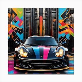 Street Art 11 Canvas Print