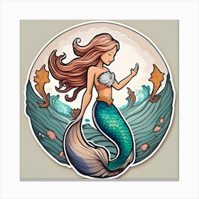 Mermaid Canvas Print