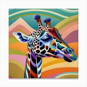 Giraffe Canvas Print