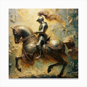 Medieval knight 2 Canvas Print