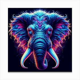 Elephant Art Canvas Print