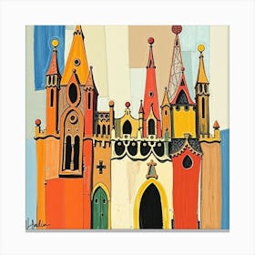 Church In The Sky Canvas Print