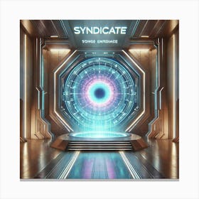 Grand Automated Gateway Syndicate Canvas Print