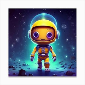 Space Explorer Canvas Print