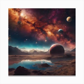 Scenic Space 4 Canvas Print