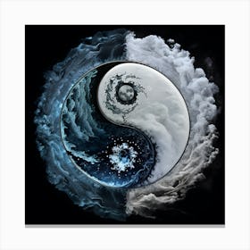 Yin Yang Canvas Print