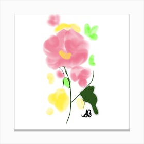 Bright Flowers  Canvas Print