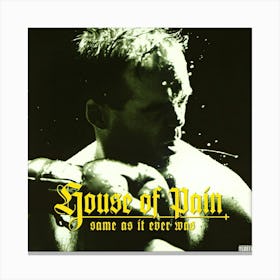 House Of Pain Cover Album 1 Canvas Print