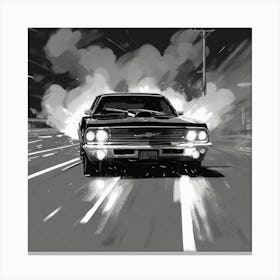 Plymouth Challenger Canvas Print