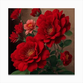 Red Roses Canvas Print