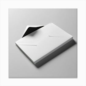 White Envelope Canvas Print