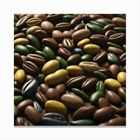 Coffee Beans 280 Canvas Print
