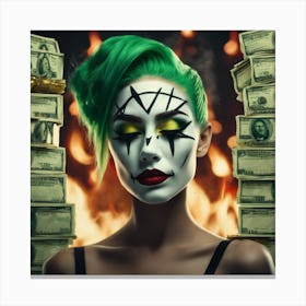 Clown on Me! Canvas Print