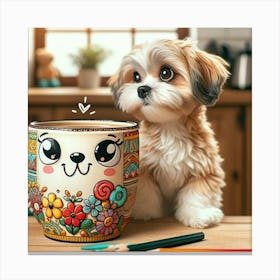 Shih Tzu 1 Canvas Print