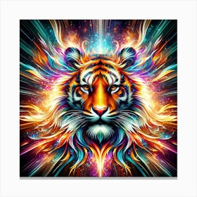 Siberian Tiger Spirit Canvas Print
