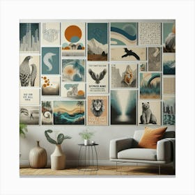 Collection Of Various Images Canvas Print