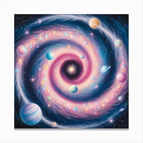 Spiral Galaxy Canvas Print