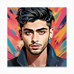 Zayn Malik Canvas Print