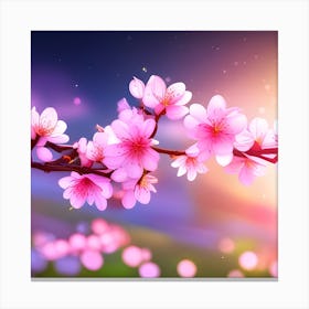 Cherry Blossoms Canvas Print