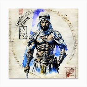 Egyptian Warrior Canvas Print