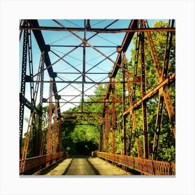 Rusty Bridge Canvas Print