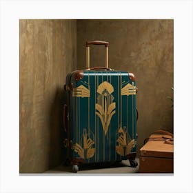 Deco Luggage 4 Canvas Print
