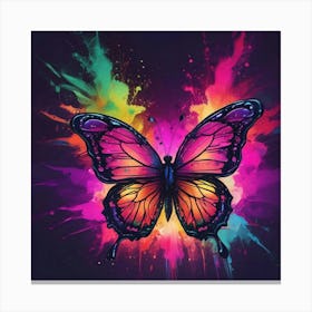 Butterfly Painting 261 Canvas Print