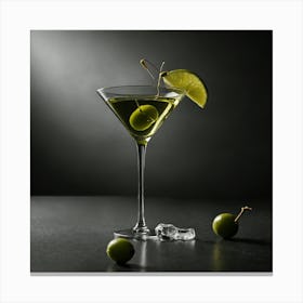 Martini Canvas Print