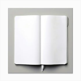 Blank Notebook 1 Canvas Print