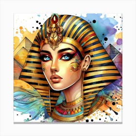 Egyptian Woman 18 Canvas Print