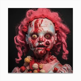 Scream Queen Canvas Print