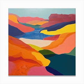 Abstract Travel Collection Mauritania 4 Canvas Print
