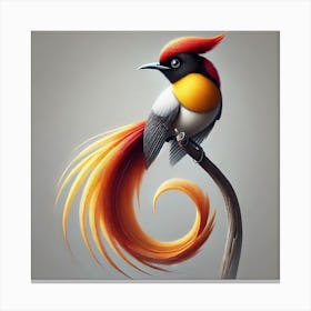 Phoenix Bird Canvas Print