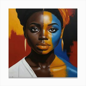 African Woman 3 Canvas Print