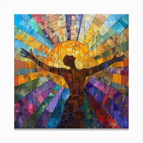 Woman In The Sun Canvas Print