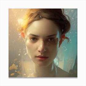 Water Girl Canvas Print